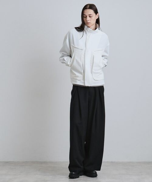 tk.TAKEO KIKUCHI / ティーケー タケオキクチ レザーブルゾン・ジャケット | フライトジャケット | 詳細3