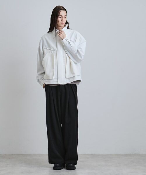 tk.TAKEO KIKUCHI / ティーケー タケオキクチ レザーブルゾン・ジャケット | フライトジャケット | 詳細4