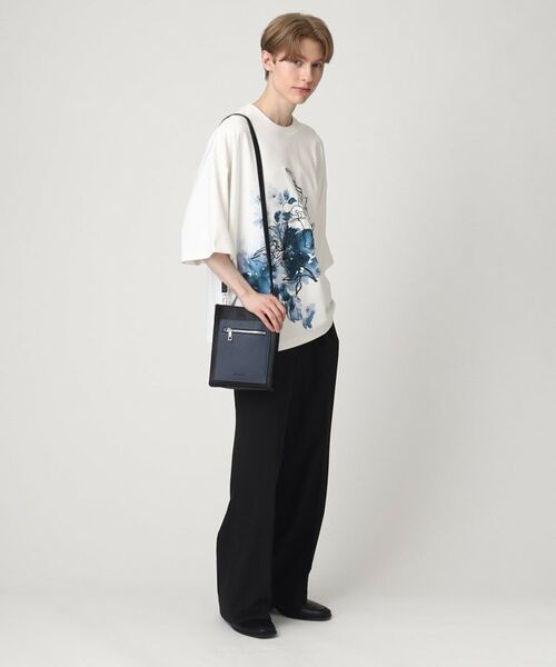 tk.TAKEO KIKUCHI / ティーケー タケオキクチ ショルダーバッグ | フロントポケットミニショルダーバッグ | 詳細13