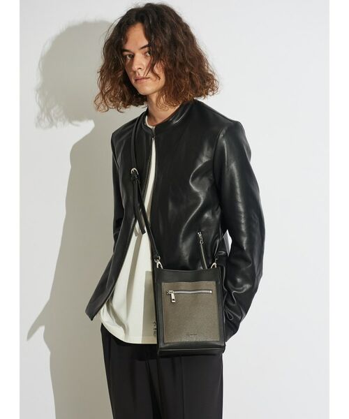 tk.TAKEO KIKUCHI / ティーケー タケオキクチ ショルダーバッグ | フロントポケットミニショルダーバッグ | 詳細21