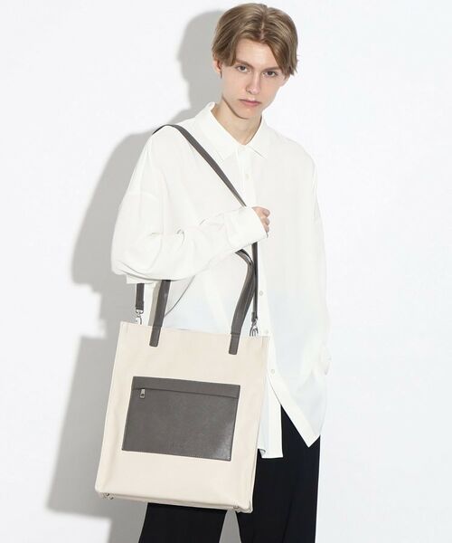 tk.TAKEO KIKUCHI / ティーケー タケオキクチ トートバッグ | サフィアーノ2WAYトートバッグ | 詳細22