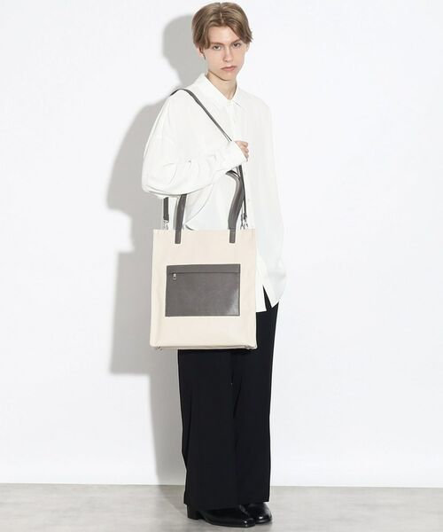 tk.TAKEO KIKUCHI / ティーケー タケオキクチ トートバッグ | サフィアーノ2WAYトートバッグ | 詳細24