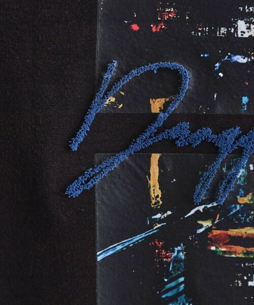 tk.TAKEO KIKUCHI / ティーケー タケオキクチ カットソー | アーバングラフィックブラシ刺繍長袖Tシャツ | 詳細9