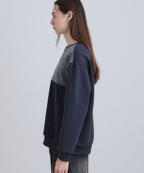 tk.TAKEO KIKUCHI / ティーケー タケオキクチ カットソー | 切り替えニットソー | 詳細14