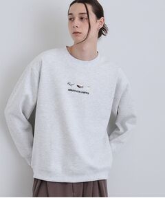 tk.TAKEO KIKUCHI / ティーケー タケオキクチ スウェット | スリーアイテム刺繍スウェット