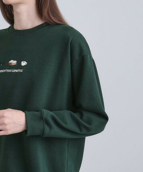 tk.TAKEO KIKUCHI / ティーケー タケオキクチ スウェット | スリーアイテム刺繍スウェット | 詳細17