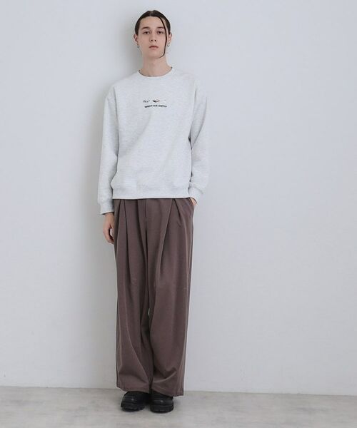 tk.TAKEO KIKUCHI / ティーケー タケオキクチ スウェット | スリーアイテム刺繍スウェット | 詳細2