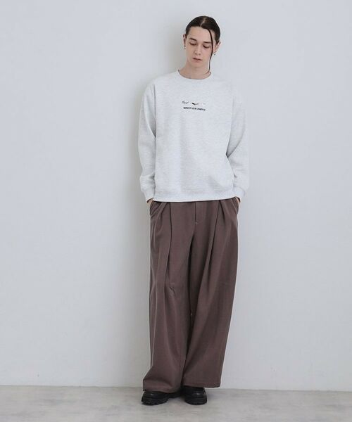 tk.TAKEO KIKUCHI / ティーケー タケオキクチ スウェット | スリーアイテム刺繍スウェット | 詳細3