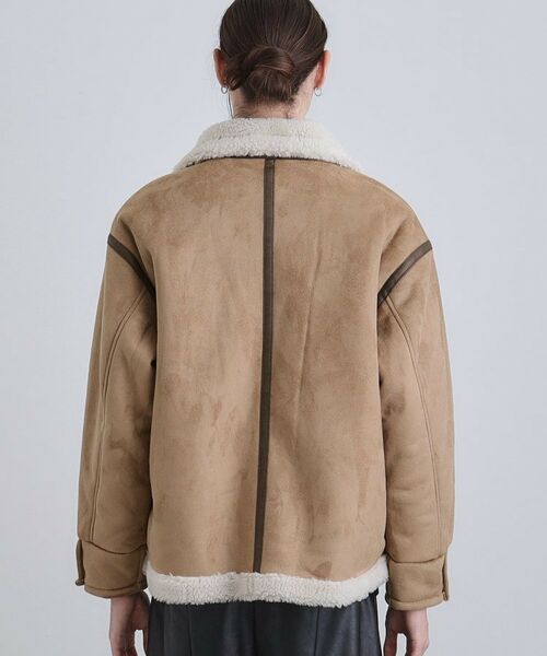 tk.TAKEO KIKUCHI / ティーケー タケオキクチ レザーブルゾン・ジャケット | フェイクムートンブルゾン | 詳細11