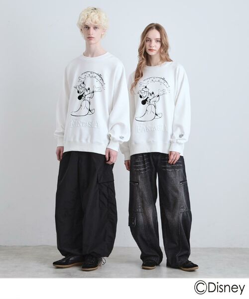 tk.TAKEO KIKUCHI / ティーケー タケオキクチ カットソー | ディズニーカプセルコレクション『ファンタジア』クルーネック | 詳細2