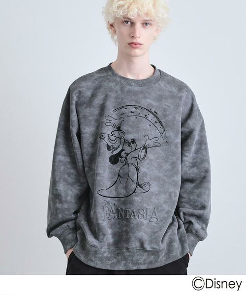tk.TAKEO KIKUCHI / ティーケー タケオキクチ カットソー | ディズニーカプセルコレクション『ファンタジア』クルーネック | 詳細21