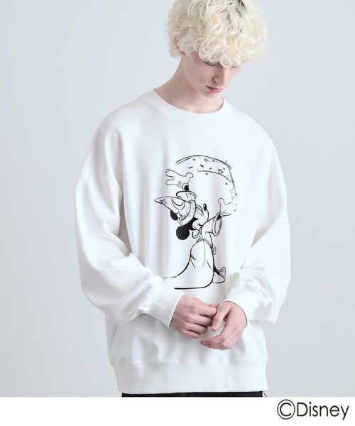 tk.TAKEO KIKUCHI / ティーケー タケオキクチ カットソー | ディズニーカプセルコレクション『ファンタジア』クルーネック | 詳細3