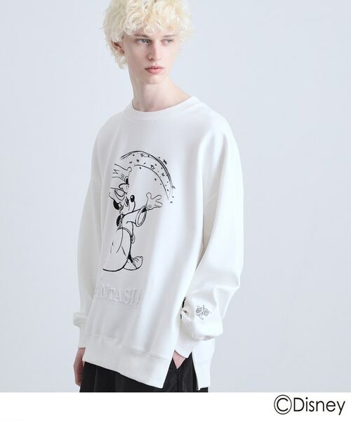 tk.TAKEO KIKUCHI / ティーケー タケオキクチ カットソー | ディズニーカプセルコレクション『ファンタジア』クルーネック | 詳細4