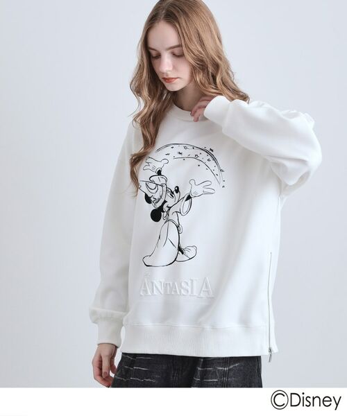 tk.TAKEO KIKUCHI / ティーケー タケオキクチ カットソー | ディズニーカプセルコレクション『ファンタジア』クルーネック | 詳細7