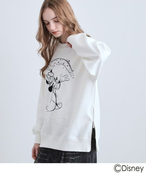 tk.TAKEO KIKUCHI / ティーケー タケオキクチ カットソー | ディズニーカプセルコレクション『ファンタジア』クルーネック | 詳細8