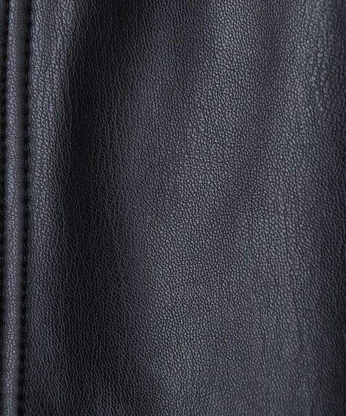 tk.TAKEO KIKUCHI / ティーケー タケオキクチ レザーブルゾン・ジャケット | A－2シンセティックレザーブルゾン | 詳細5
