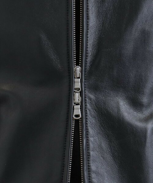 tk.TAKEO KIKUCHI / ティーケー タケオキクチ レザーブルゾン・ジャケット | 【本革】ラムレザーシングルライダース | 詳細16