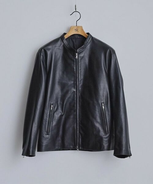 tk.TAKEO KIKUCHI / ティーケー タケオキクチ レザーブルゾン・ジャケット | 【本革】ラムレザーシングルライダース | 詳細17