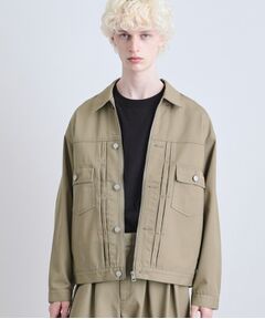 tk.TAKEO KIKUCHI / ティーケー タケオキクチ レザーブルゾン・ジャケット | 【別注】Dickiesワークジャケット