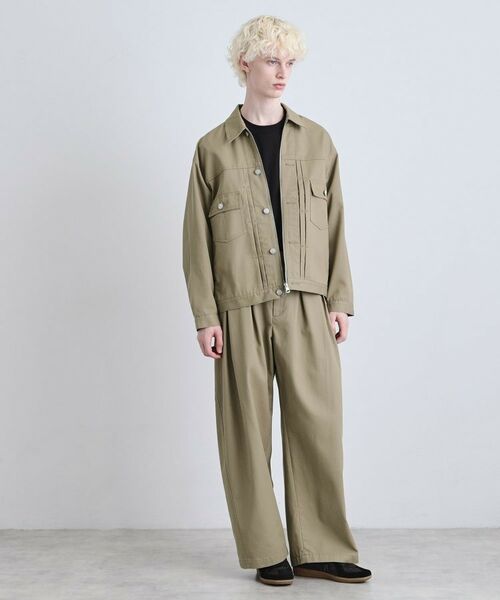 tk.TAKEO KIKUCHI / ティーケー タケオキクチ レザーブルゾン・ジャケット | 【別注】Dickiesワークジャケット | 詳細11