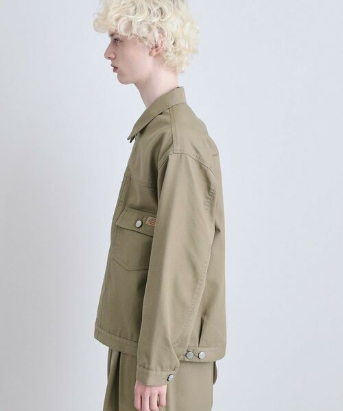 tk.TAKEO KIKUCHI / ティーケー タケオキクチ レザーブルゾン・ジャケット | 【別注】Dickiesワークジャケット | 詳細17