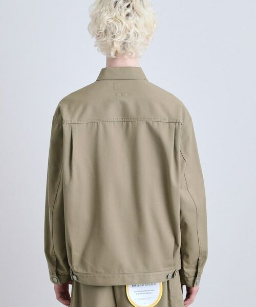 tk.TAKEO KIKUCHI / ティーケー タケオキクチ レザーブルゾン・ジャケット | 【別注】Dickiesワークジャケット | 詳細18