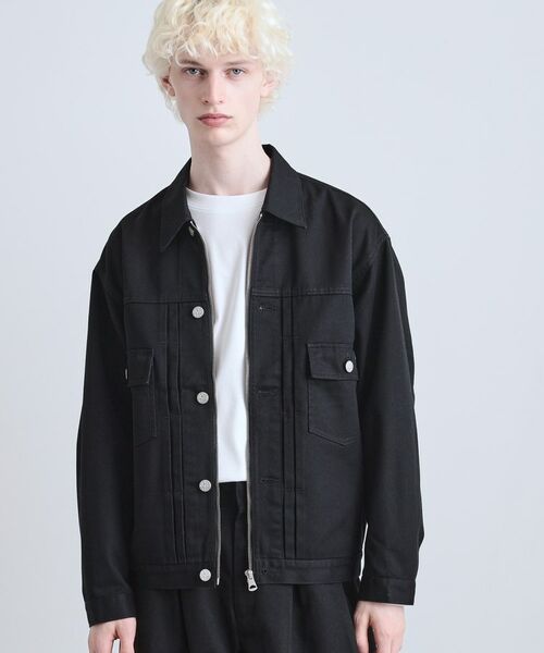 tk.TAKEO KIKUCHI / ティーケー タケオキクチ レザーブルゾン・ジャケット | 【別注】Dickiesワークジャケット | 詳細2