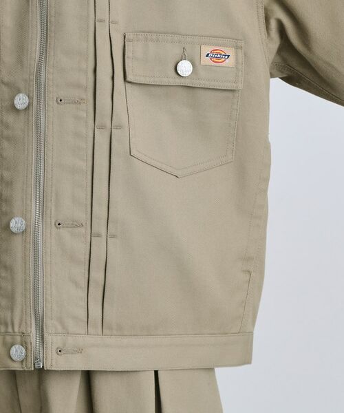 tk.TAKEO KIKUCHI / ティーケー タケオキクチ レザーブルゾン・ジャケット | 【別注】Dickiesワークジャケット | 詳細24