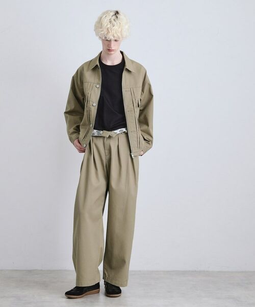 tk.TAKEO KIKUCHI / ティーケー タケオキクチ パンツ | 【別注】Dickies バギーシルエットパンツ | 詳細10