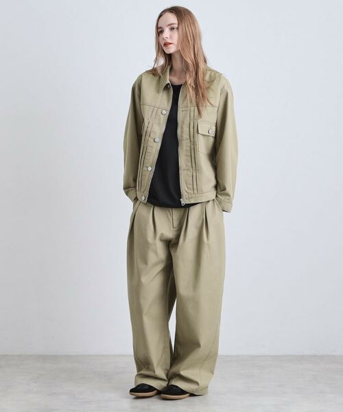 tk.TAKEO KIKUCHI / ティーケー タケオキクチ パンツ | 【別注】Dickies バギーシルエットパンツ | 詳細12