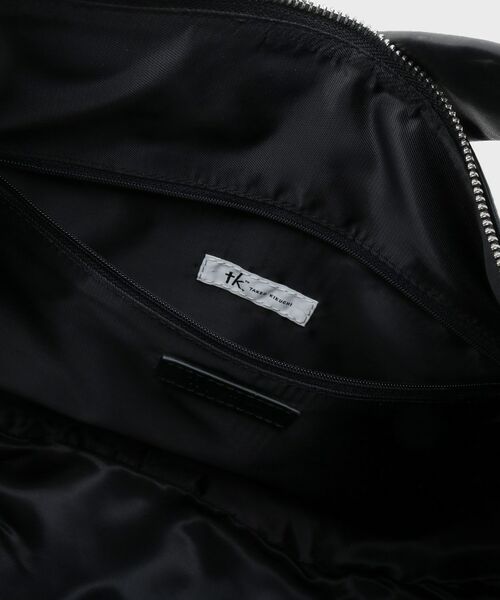 tk.TAKEO KIKUCHI / ティーケー タケオキクチ ショルダーバッグ | 【牛革使用】リアルレザーラウンドショルダーバッグ | 詳細12