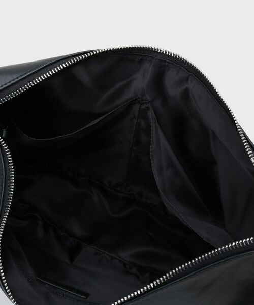 tk.TAKEO KIKUCHI / ティーケー タケオキクチ ショルダーバッグ | 【牛革使用】リアルレザーラウンドショルダーバッグ | 詳細13