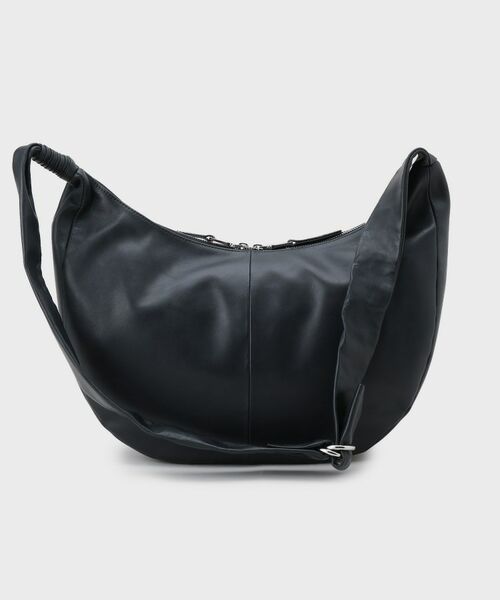 tk.TAKEO KIKUCHI / ティーケー タケオキクチ ショルダーバッグ | 【牛革使用】リアルレザーラウンドショルダーバッグ | 詳細8