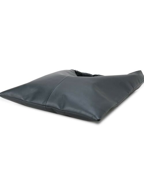 tk.TAKEO KIKUCHI / ティーケー タケオキクチ トートバッグ | 【牛革使用】リアルレザートラペゾイドバッグ | 詳細4