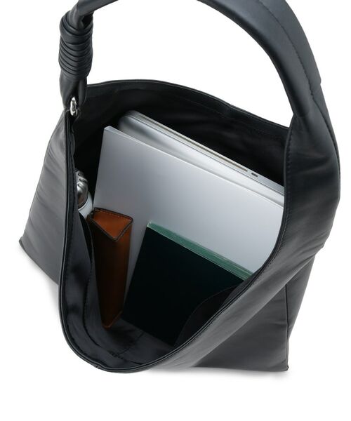 tk.TAKEO KIKUCHI / ティーケー タケオキクチ トートバッグ | 【牛革使用】リアルレザートラペゾイドバッグ | 詳細6