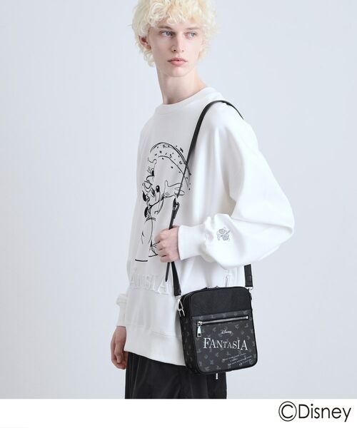 tk.TAKEO KIKUCHI / ティーケー タケオキクチ ショルダーバッグ | ディズニーカプセルコレクション『ファンタジア』バイカラーショルダーバッグ | 詳細14