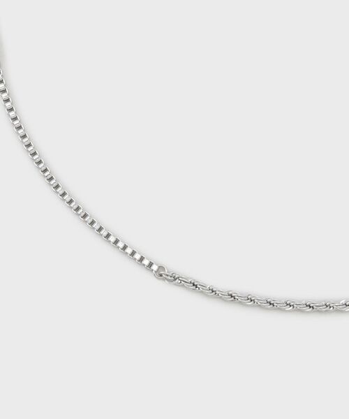 tk.TAKEO KIKUCHI / ティーケー タケオキクチ ネックレス・ペンダント・チョーカー | ナローコンビネックレス／ステンレス | 詳細2