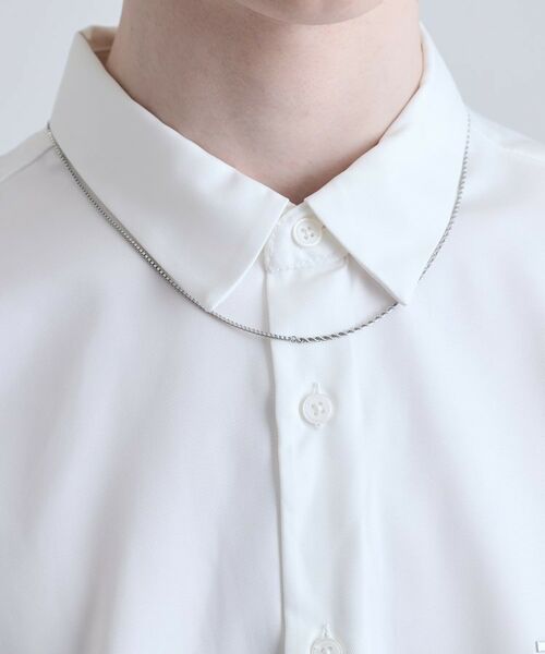 tk.TAKEO KIKUCHI / ティーケー タケオキクチ ネックレス・ペンダント・チョーカー | ナローコンビネックレス／ステンレス | 詳細4