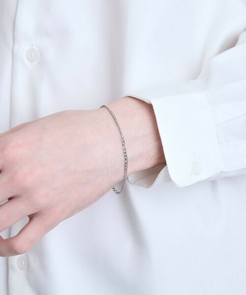 tk.TAKEO KIKUCHI / ティーケー タケオキクチ ブレスレット・バングル | ナローコンビブレスレット／ステンレス | 詳細4