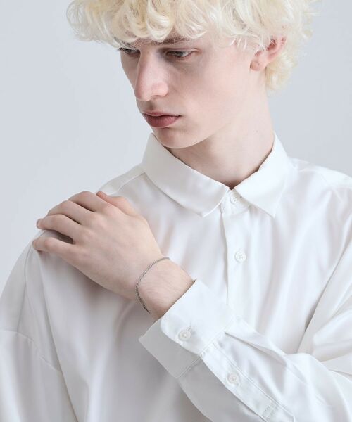 tk.TAKEO KIKUCHI / ティーケー タケオキクチ ブレスレット・バングル | ナローコンビブレスレット／ステンレス | 詳細5