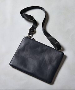 tk.TAKEO KIKUCHI / ティーケー タケオキクチ ショルダーバッグ | 【WEB限定】レザー2WAYサコッシュバッグ