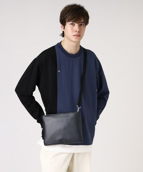 tk.TAKEO KIKUCHI / ティーケー タケオキクチ ショルダーバッグ | 【WEB限定】レザー2WAYサコッシュバッグ | 詳細19