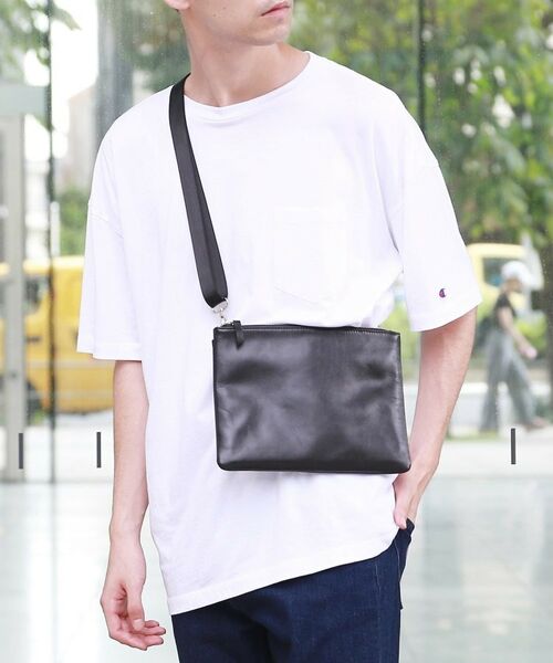 tk.TAKEO KIKUCHI / ティーケー タケオキクチ ショルダーバッグ | 【WEB限定】レザー2WAYサコッシュバッグ | 詳細29