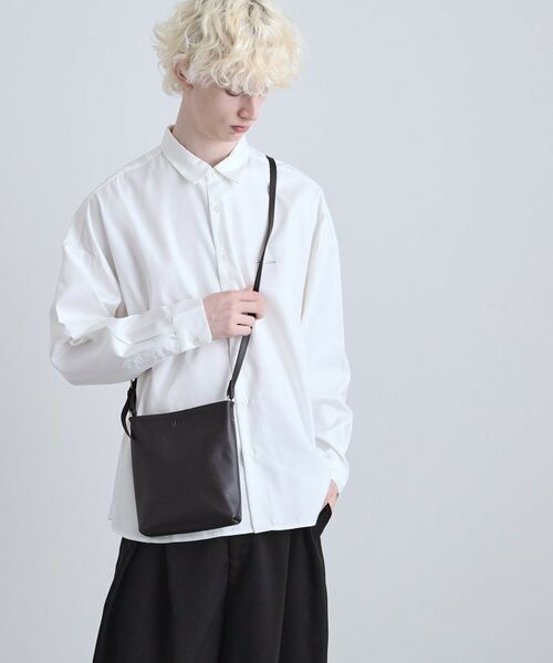 tk.TAKEO KIKUCHI / ティーケー タケオキクチ ショルダーバッグ | 【WEB限定】リアルレザーショルダーポーチ | 詳細10