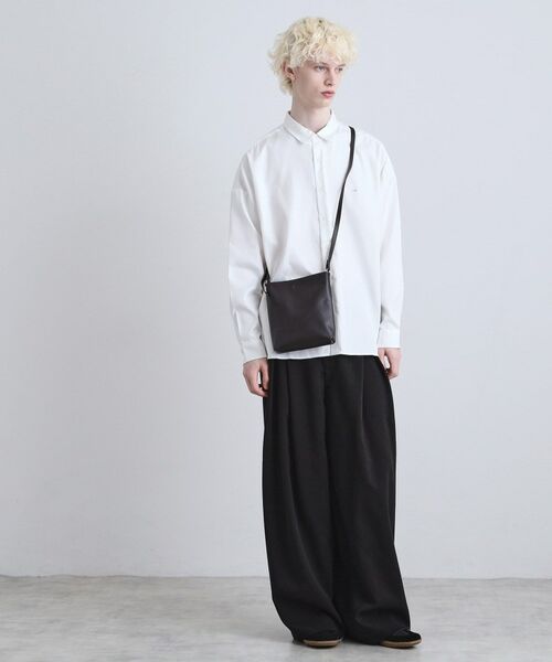 tk.TAKEO KIKUCHI / ティーケー タケオキクチ ショルダーバッグ | 【WEB限定】リアルレザーショルダーポーチ | 詳細11