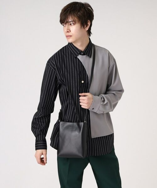 tk.TAKEO KIKUCHI / ティーケー タケオキクチ ショルダーバッグ | 【WEB限定】リアルレザーショルダーポーチ | 詳細12