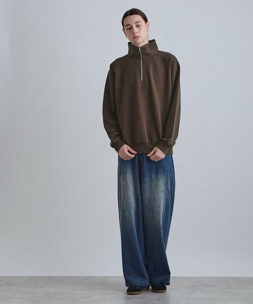 tk.TAKEO KIKUCHI / ティーケー タケオキクチ スウェット | ハーフジップスウェット | 詳細11