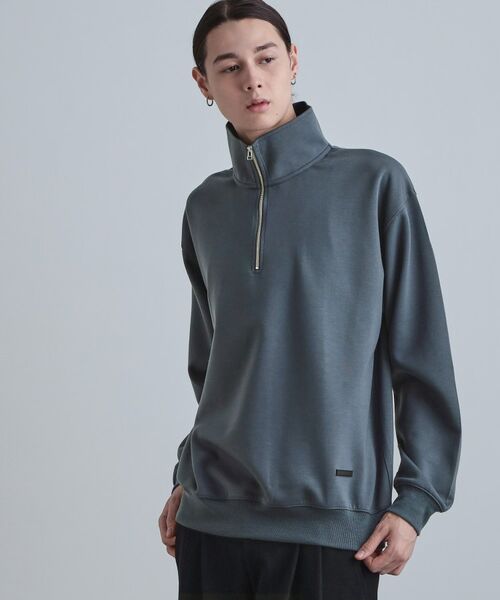 tk.TAKEO KIKUCHI / ティーケー タケオキクチ スウェット | ハーフジップスウェット | 詳細14