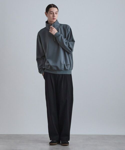 tk.TAKEO KIKUCHI / ティーケー タケオキクチ スウェット | ハーフジップスウェット | 詳細15