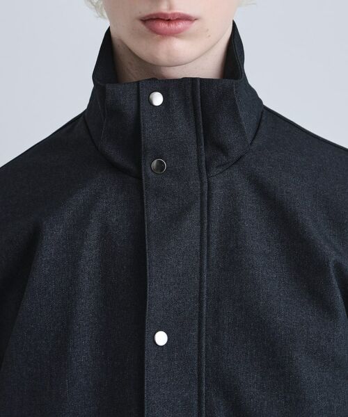 tk.TAKEO KIKUCHI / ティーケー タケオキクチ レザーブルゾン・ジャケット | 【3WAY】ウール調サキソニーフードブルゾン | 詳細15